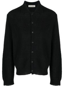 OUR LEGACY cardigan en laine d'alpaga mélangée - Noir