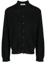 OUR LEGACY cardigan en laine d'alpaga mélangée - Noir