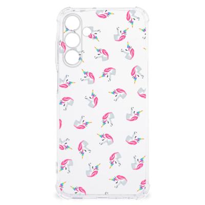 Doorzichtige Silicone Hoesje voor Samsung Galaxy A15 Unicorns