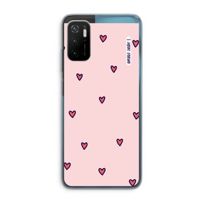Hartjes: Xiaomi Poco M3 Pro 5G Transparant Hoesje