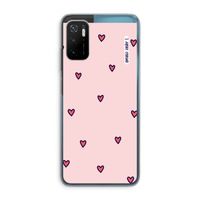 Hartjes: Xiaomi Poco M3 Pro 5G Transparant Hoesje