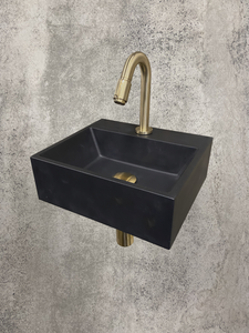 Wiesbaden One Pack Leto fontein 33,5x29 cm en Victoria toiletkraan, Quartz