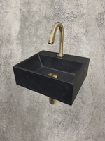 Wiesbaden One Pack Leto fontein 33,5x29 cm en Victoria toiletkraan, Quartz - thumbnail