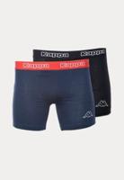 Kappa - Heren Boxershorts - 2 Pack - Zwart & Navy - thumbnail