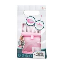 Toi-Toys schoonmaakset bezem met stoffer en blik