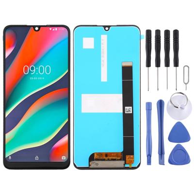 LCD-scherm en digitizer volledige montage voor Wiko View3 Pro (zwart)