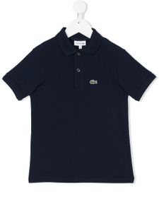 Lacoste Kids polo à logo brodé - Bleu