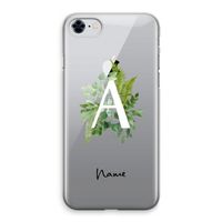 Green Brush: iPhone 8 Transparant Hoesje