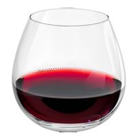 Set van 6x stuks wijnglazen zonder voet voor rode wijn 590 ml Ronda - Wijnglazen - thumbnail