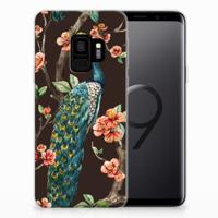 Samsung Galaxy S9 | TPU Hoesje | Pauw met Bloemen