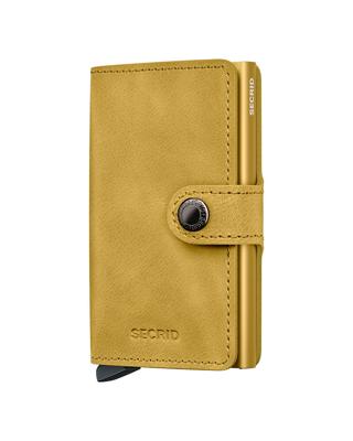Secrid Mini Wallet Portemonnee Vintage Yellow