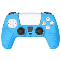 Dobe TP5-0541 PS5 DualSense siliconen beschermhoes - blauw - thumbnail