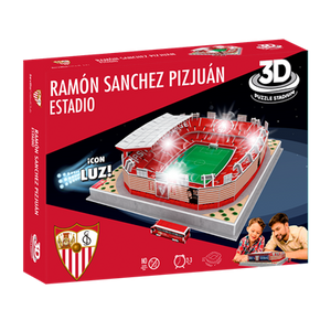 Sevilla Ramon Sanchez Pizjuan Stadion - 3D Puzzel (LED Editie)