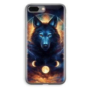 Wolf Dreamcatcher: iPhone 8 Plus Transparant Hoesje