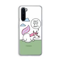 Unicorn: OnePlus Nord Transparant Hoesje