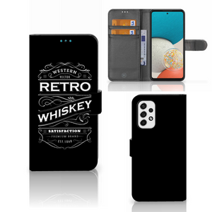 Samsung Galaxy A53 Book Cover Whiskey