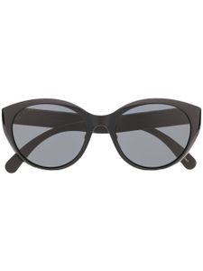 Gucci Eyewear lunettes de soleil à plaque logo - Noir
