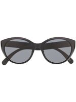 Gucci Eyewear lunettes de soleil à plaque logo - Noir