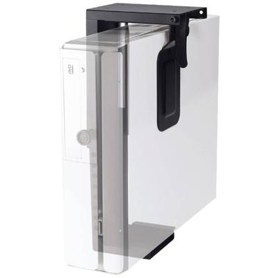Neomounts Zubehör PC CPU-D075BLACK PC-houder Onderbouw Zwart Belastbaar tot: 10 kg