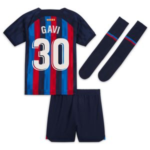 FC Barcelona Tenue Thuis 2022-2023 + Gavi 30 (Fan Style)