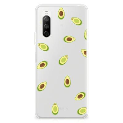 Sony Xperia 10 III | Siliconen Case | Avocado