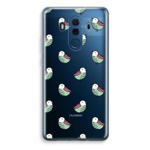 Vogeltjes: Huawei Mate 10 Pro Transparant Hoesje