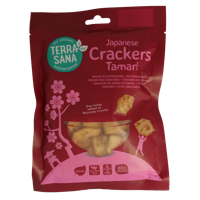 TerraSana Japanse bruine rijstcrackers eko bio 60 Gram