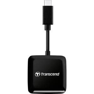 Transcend RDC3 geheugenkaartlezer USB 3.2 Gen 1 (3.1 Gen 1) Type-C Zwart