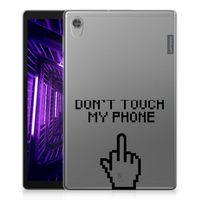 Lenovo Tab M10 HD (2de generatie) Print Case Finger Don't Touch My Phone - thumbnail