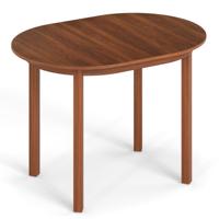 Ovale Eettafel voor 2-4 Personen Keukentafel van Hout Eettafel Houten Tafel Walnoot Ovale Eettafel voor 2-4 Personen Keukentafel van Hout Eettafel Houten Tafel Walnoot