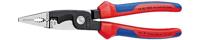 KNIPEX elektro-installatietang 13 82 200 (rood/blauw, slank ontwerp, geschroefde verbinding)