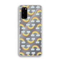 Regenboog: Samsung Galaxy S20 Transparant Hoesje