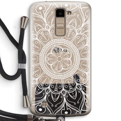 Roses Are Red: LG K10 (2016) Transparant Hoesje met koord