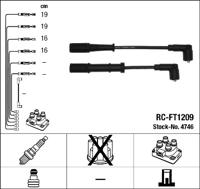 Bougiekabelset NGK, u.a. für Fiat, Lancia, Alfa Romeo, Ford