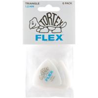 Dunlop Tortex Flex Triangle plectrums 1.00 mm (6 stuks)