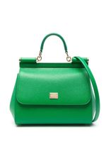 Dolce & Gabbana grand sac à main Sicily - Vert - thumbnail