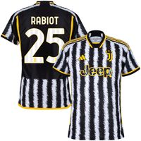 Juventus Authentic Heat.RDY Shirt Thuis 2023-2024 + Rabiot 25 - thumbnail