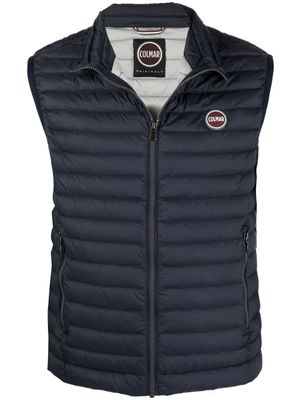 Colmar gilet matelassée à patch logo - Bleu