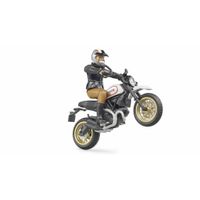 Bruder motor met bestuurder - Scrambler Ducati Desert Sled 1:16 Bruder motor met bestuurder - Scrambler Ducati Desert Sled 1:16