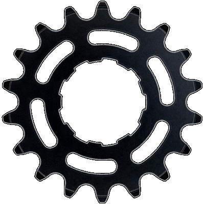 KMC enviolo tandwiel 18t, zwart