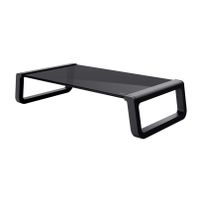 Trust Monta Monitorstandaard van gehard glas Desktop accessoire Zwart