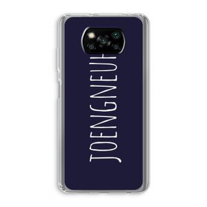Joengneuh!: Xiaomi Poco X3 NFC Transparant Hoesje