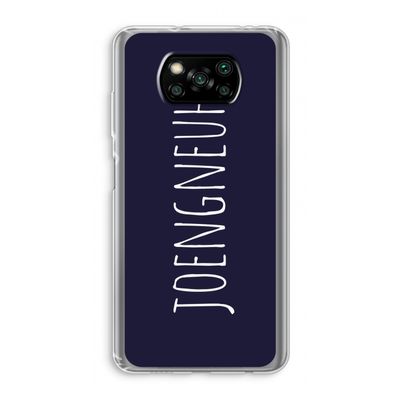 Joengneuh!: Xiaomi Poco X3 NFC Transparant Hoesje
