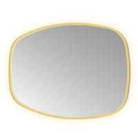 Hotbath &More Mirrors Contour LED Badkamerspiegel - Figuur - 80 x 120 cm - Geborsteld Messing Pvd