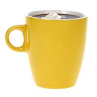 Cosy & trendy Koffiekopjes/bekers - geel - 190 ml - Keramiek - Glans finish Cosy & trendy Koffiekopjes/bekers - geel - 190 ml - Keramiek - Glans finish