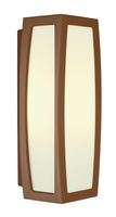 Wandlamp MERIDIAN BOX roestkleur 1xE27, met bewegingssensor