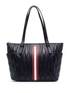 Bally sac cabas Damirah en cuir matelassé - Noir