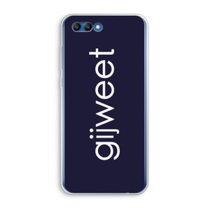 Gijweet: Honor 10 Transparant Hoesje