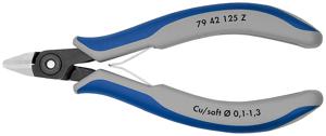 Knipex 79 42 125 Z 79 42 125 Z Elektronica en fijnmechanica Zijkniptang Zonder facet 125 mm