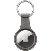 Xccess TPU Airtag Keychain Transparent Black